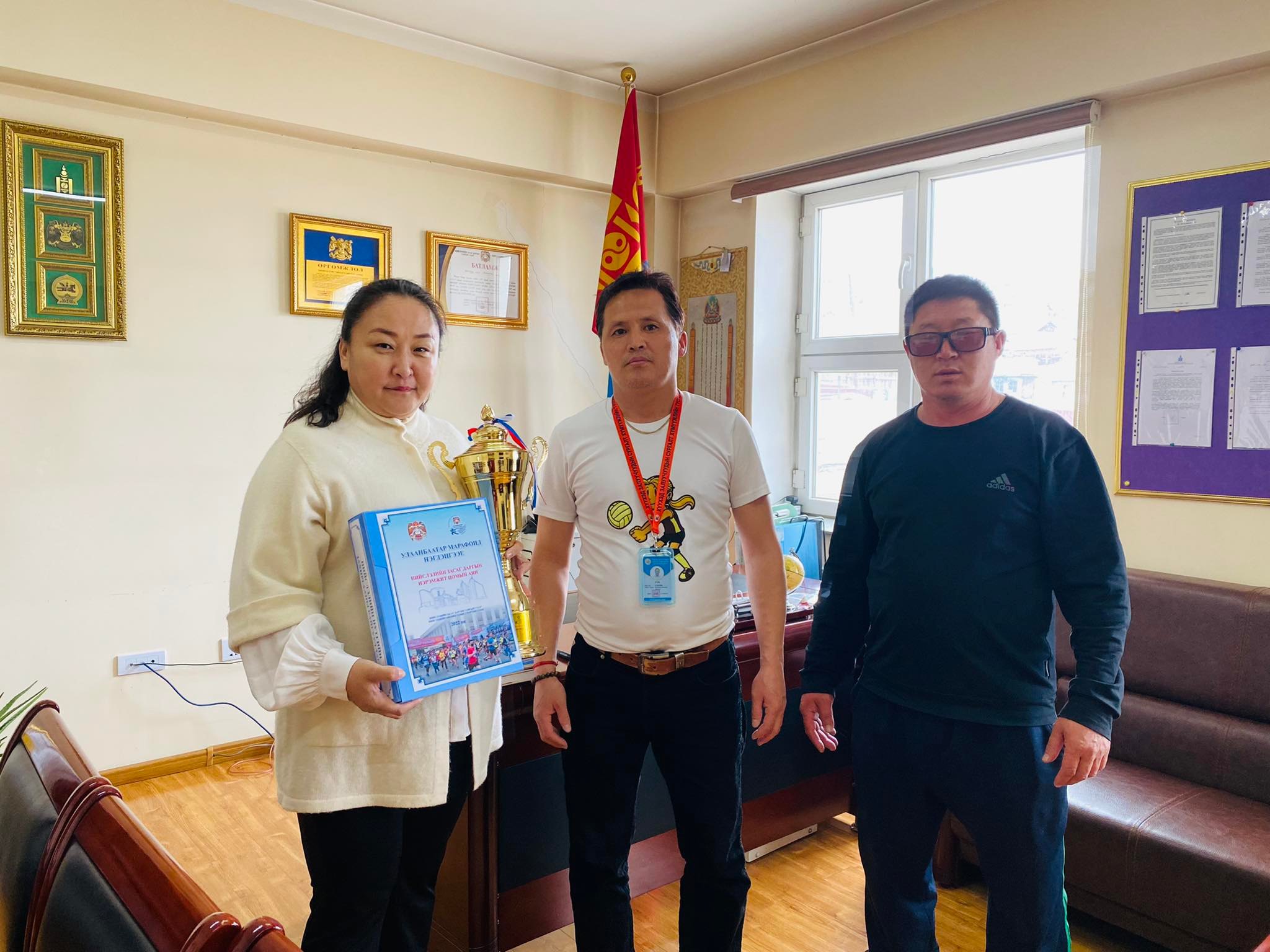 “Улаанбаатар Марафонд нэгдэцгээе” аянд нэгдлээ.