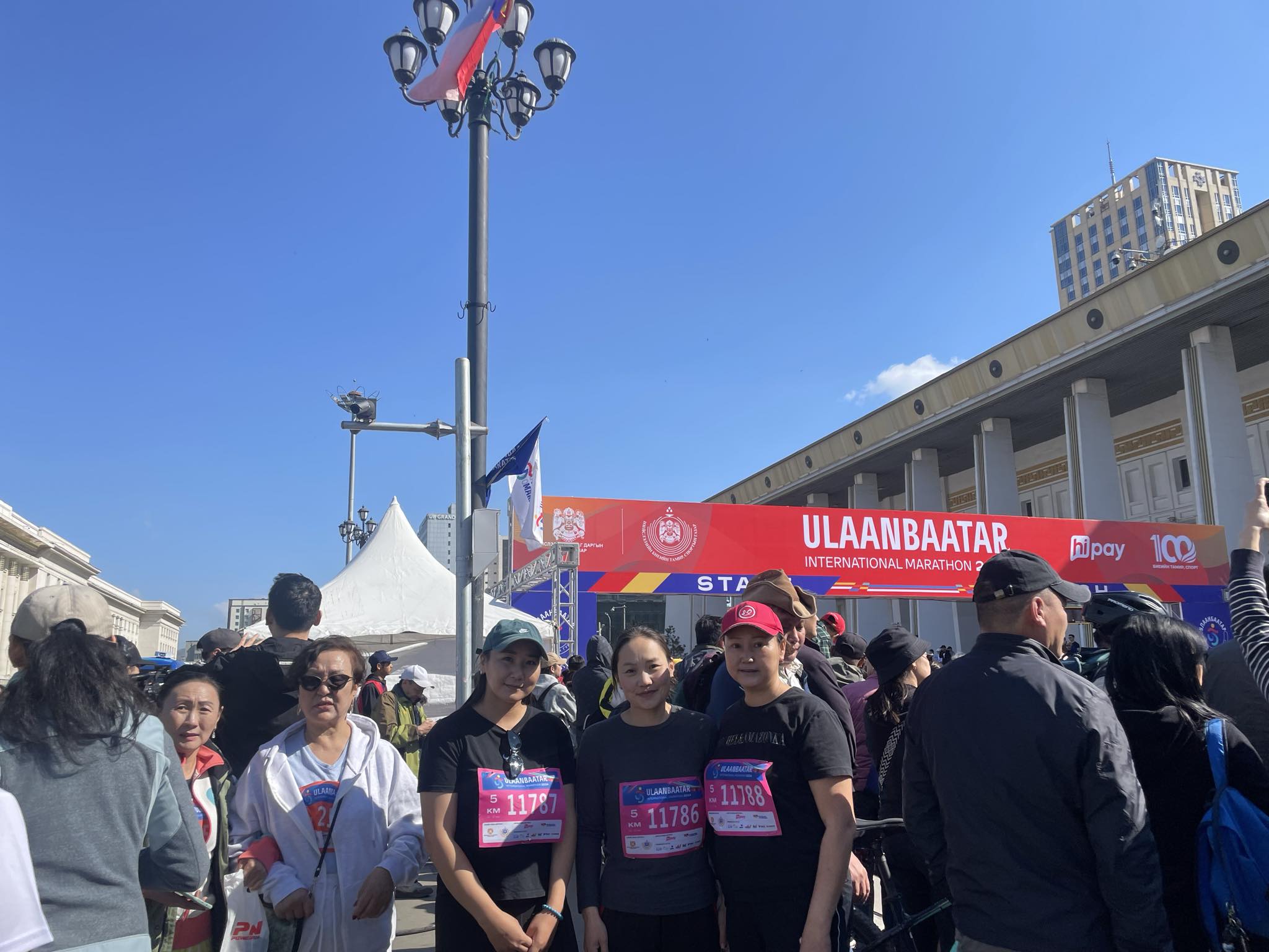 "Улаанбаатар марафон" 2024 олон улсын гүйлтийн тэмцээнд оролцлоо.