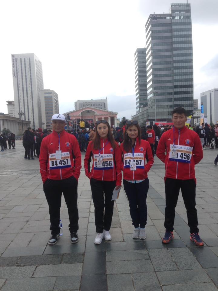 "Үзэсгэлэнт Улаанбаатарын цом" өртөөт марафонд амжилттай оролцлоо.