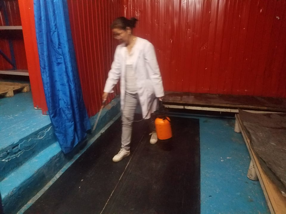 Ариутгал халдваргүйжүүлэлт хийлээ.